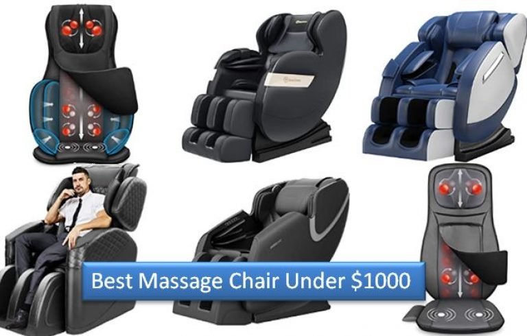 Top 10 Best Massage Chairs Under $1000 Review (2022 Guide)